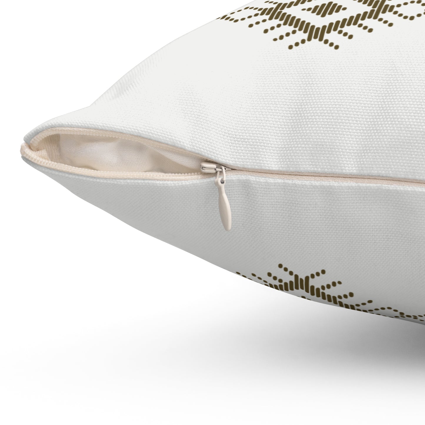 Boho Geometric Print Square Pillow - Cozy Decorative Cushion for Home Decor