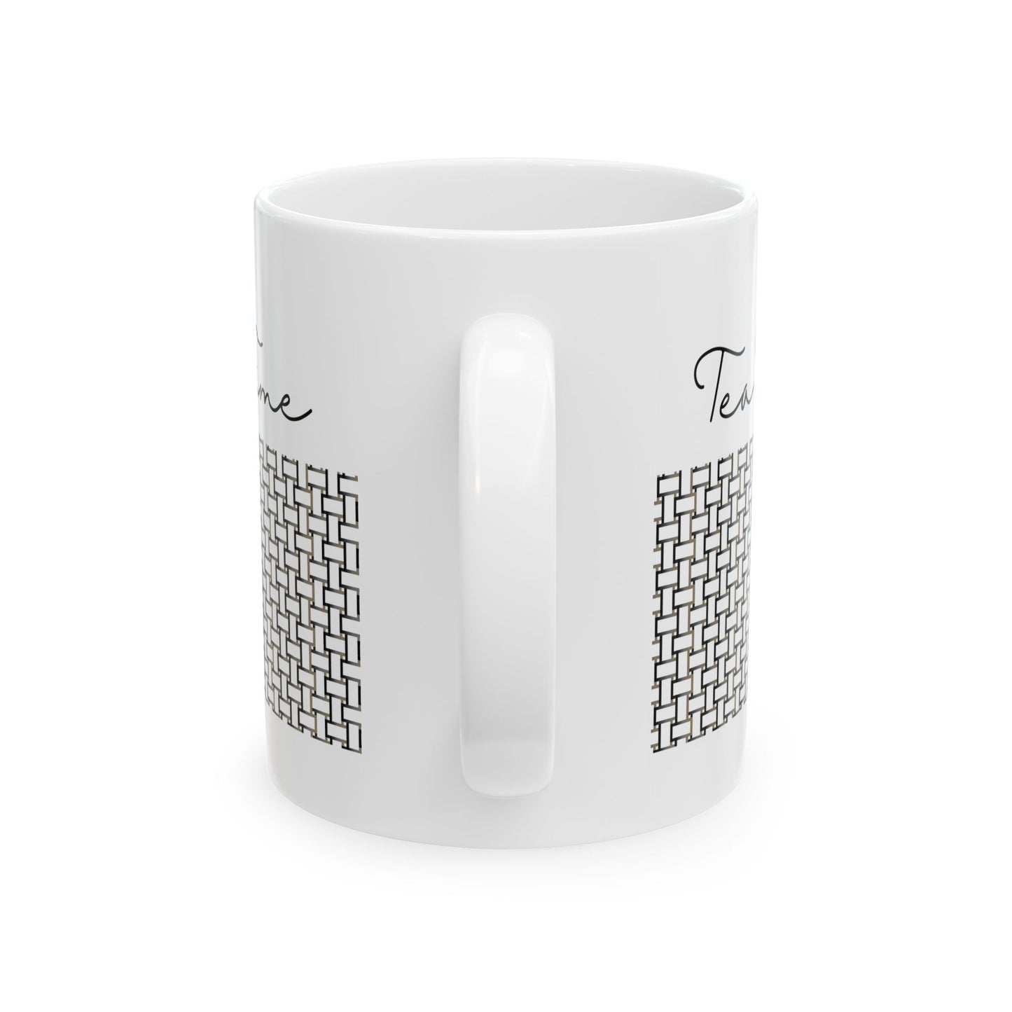 Chic Textured Ceramic Mug, Modern Coffee Cup, Gifts for Coffee Lovers, Minimalist Tea Mug, Home Decor, Stylish Drinkware