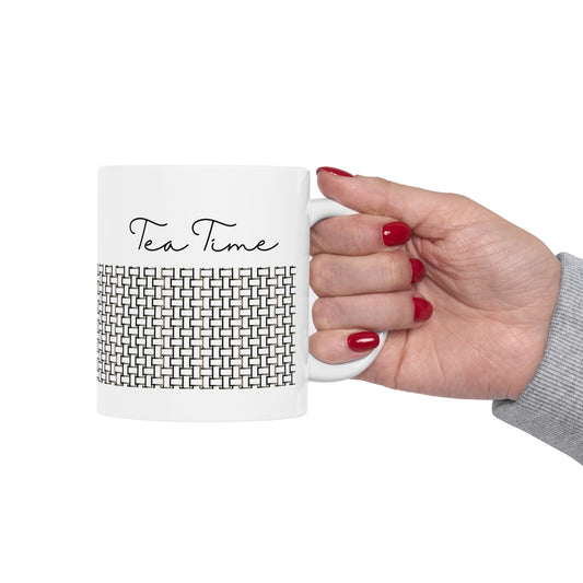 Chic Textured Ceramic Mug, Modern Coffee Cup, Gifts for Coffee Lovers, Minimalist Tea Mug, Home Decor, Stylish Drinkware