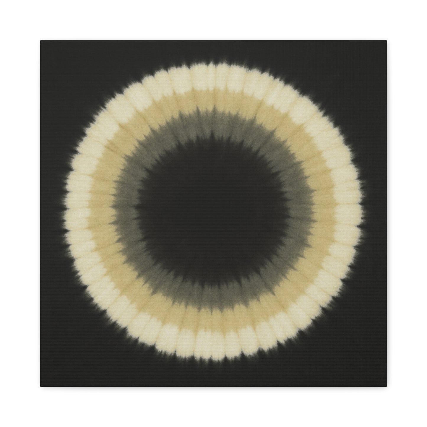 Tie-Dye Bullseye Patterned Wall Art, Abstract Wall Art