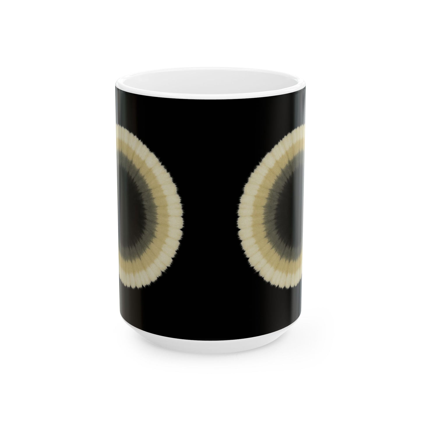 Eclipse Bloom Black Mug