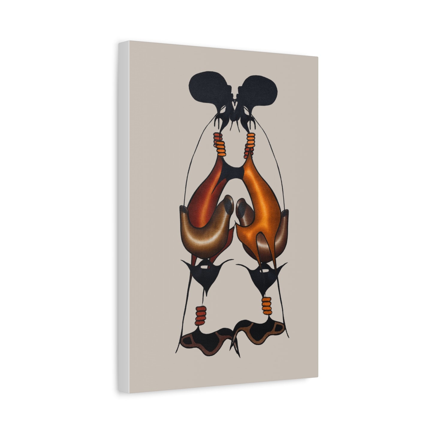 Brew Ceremony Matte Canvas Wall Art — Serene Ritual Space