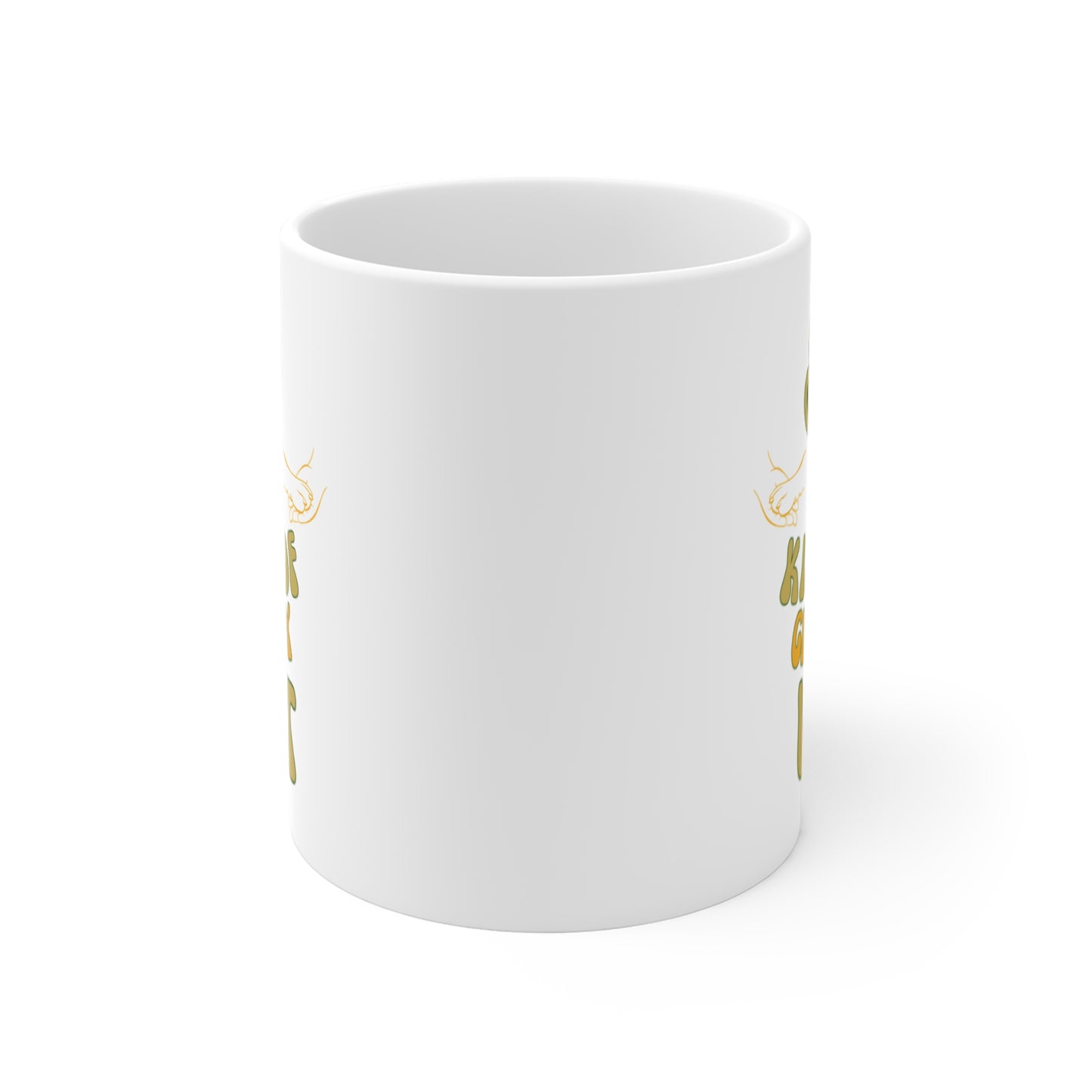 Mug: One Kind of Groovy Vet Paw Graphic