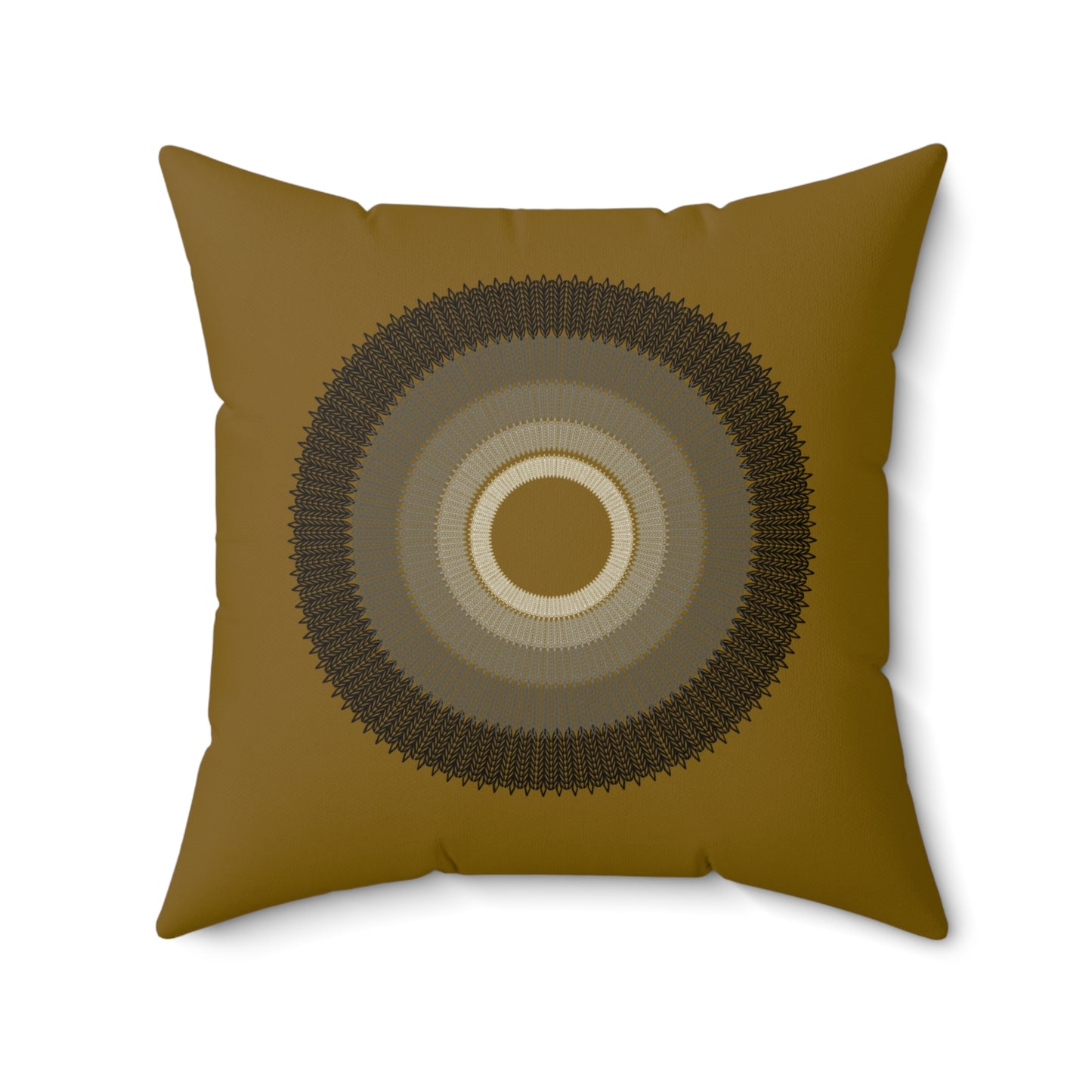 Geometric Pattern Square Pillow - Modern Home Decor
