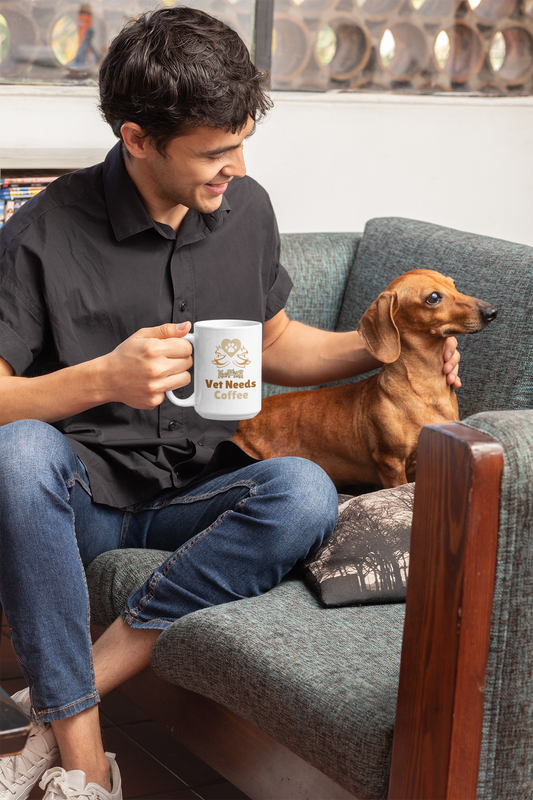 Coffee Mug - Vet Needs Coffee - 15oz