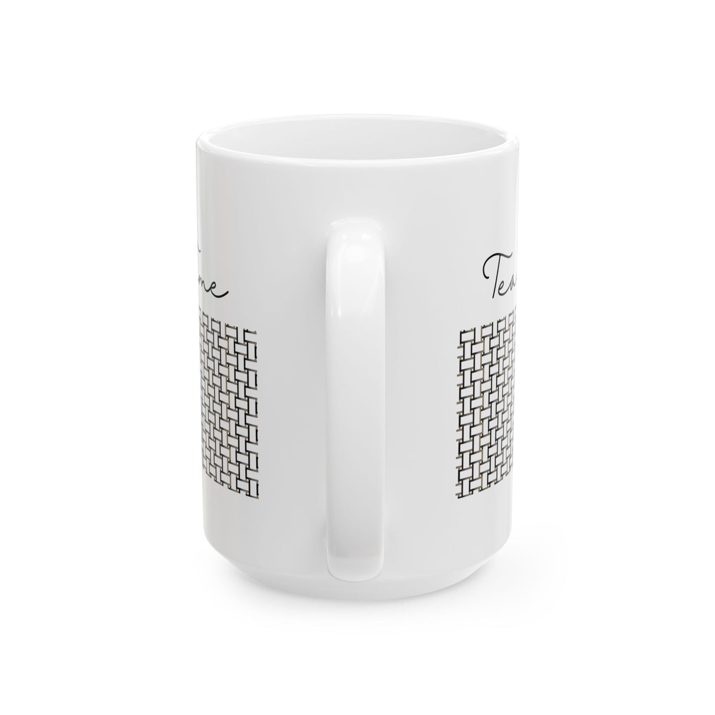 Chic Textured Ceramic Mug, Modern Coffee Cup, Gifts for Coffee Lovers, Minimalist Tea Mug, Home Decor, Stylish Drinkware