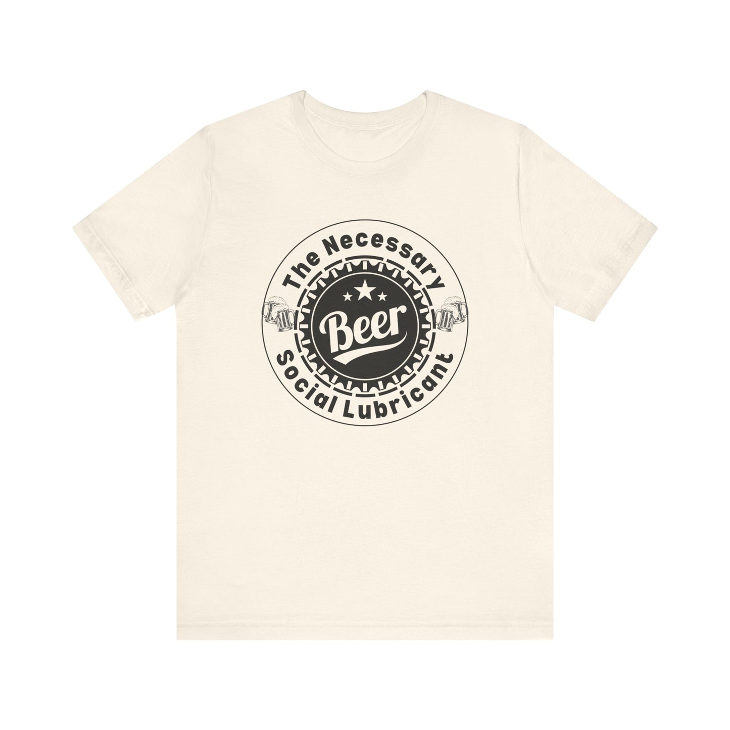 Beer Lover Tee - the necessary social lubricant