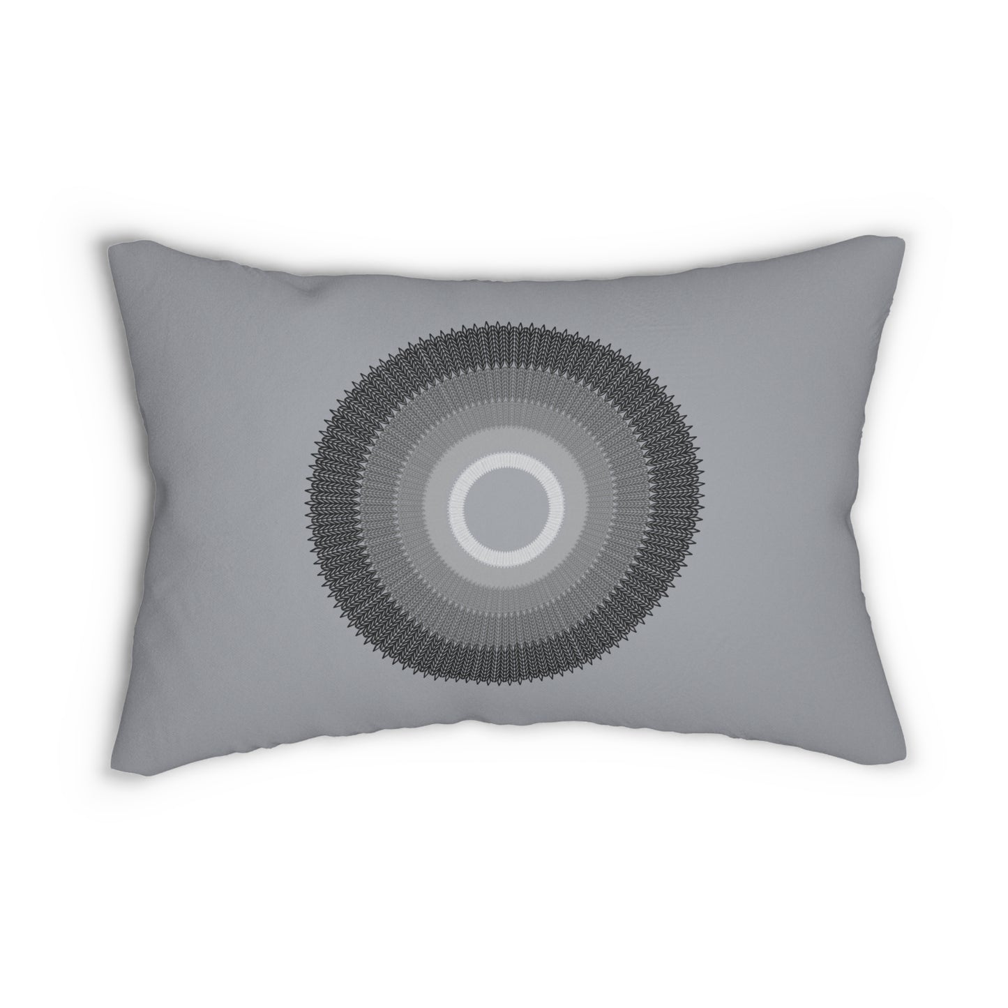 Modern Geometric Lumbar Pillow - Stylish Home Decor