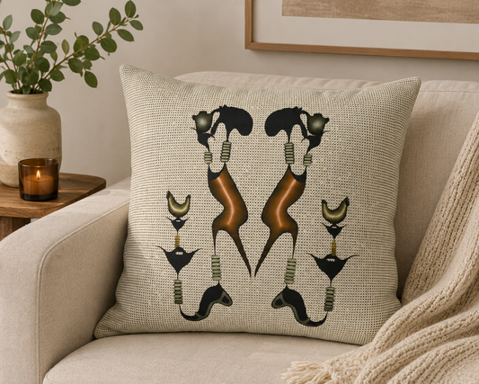 Rooted Echo - Gathered Forms Pillowcase