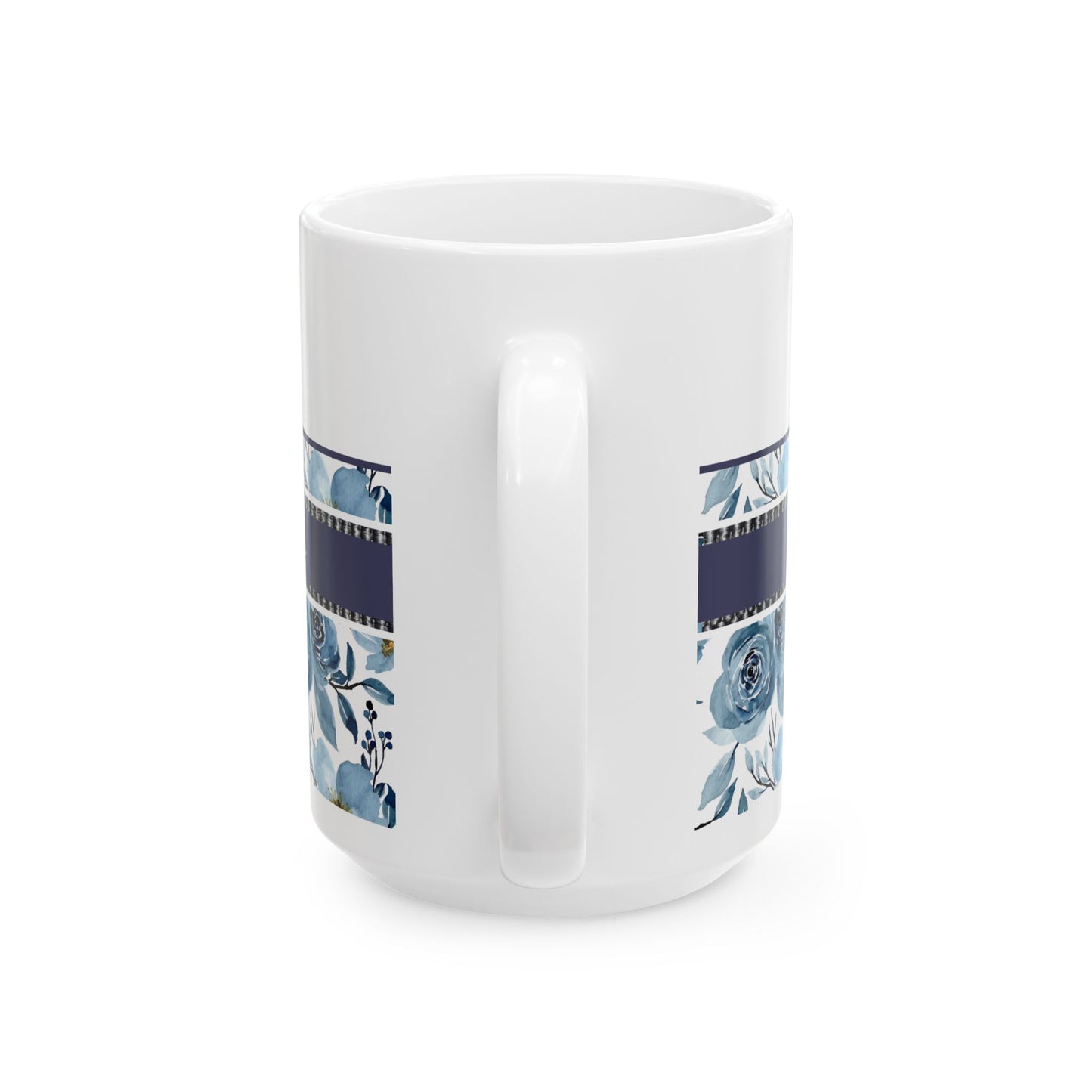 Floral Elegance Ceramic Mug