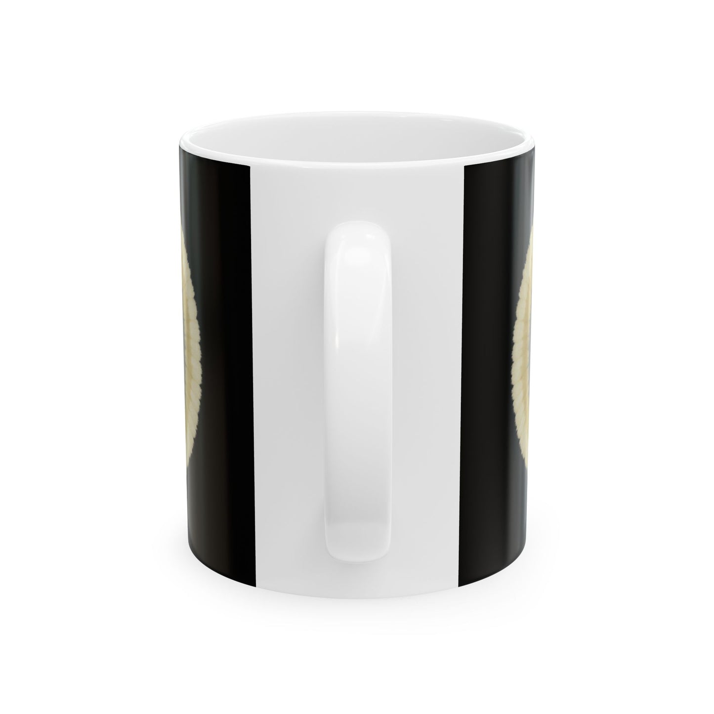 Eclipse Bloom Black Mug