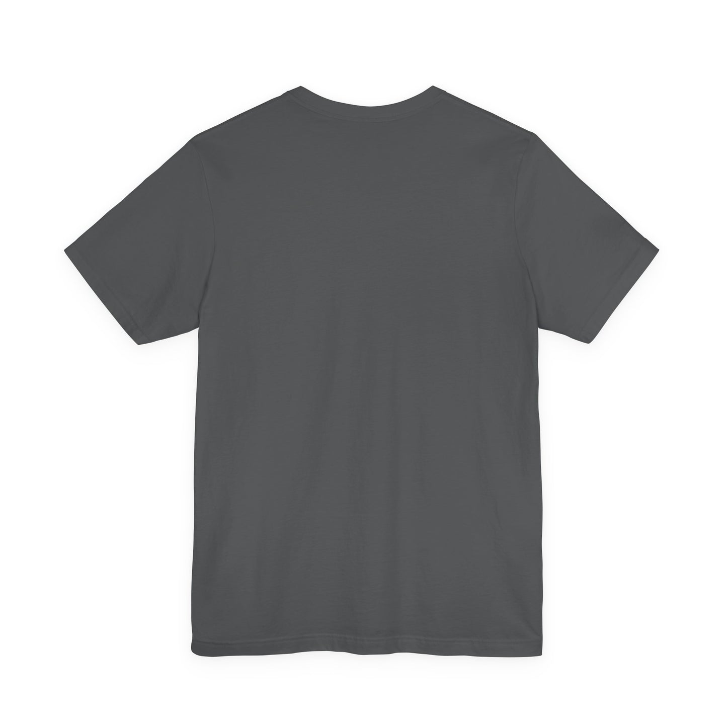 Minimalist Cross Stripe Tee — Subtle Vertical Cross Design