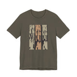 Birch Forest Graphic Tee — Rustic Nature Woodland T-Shirt