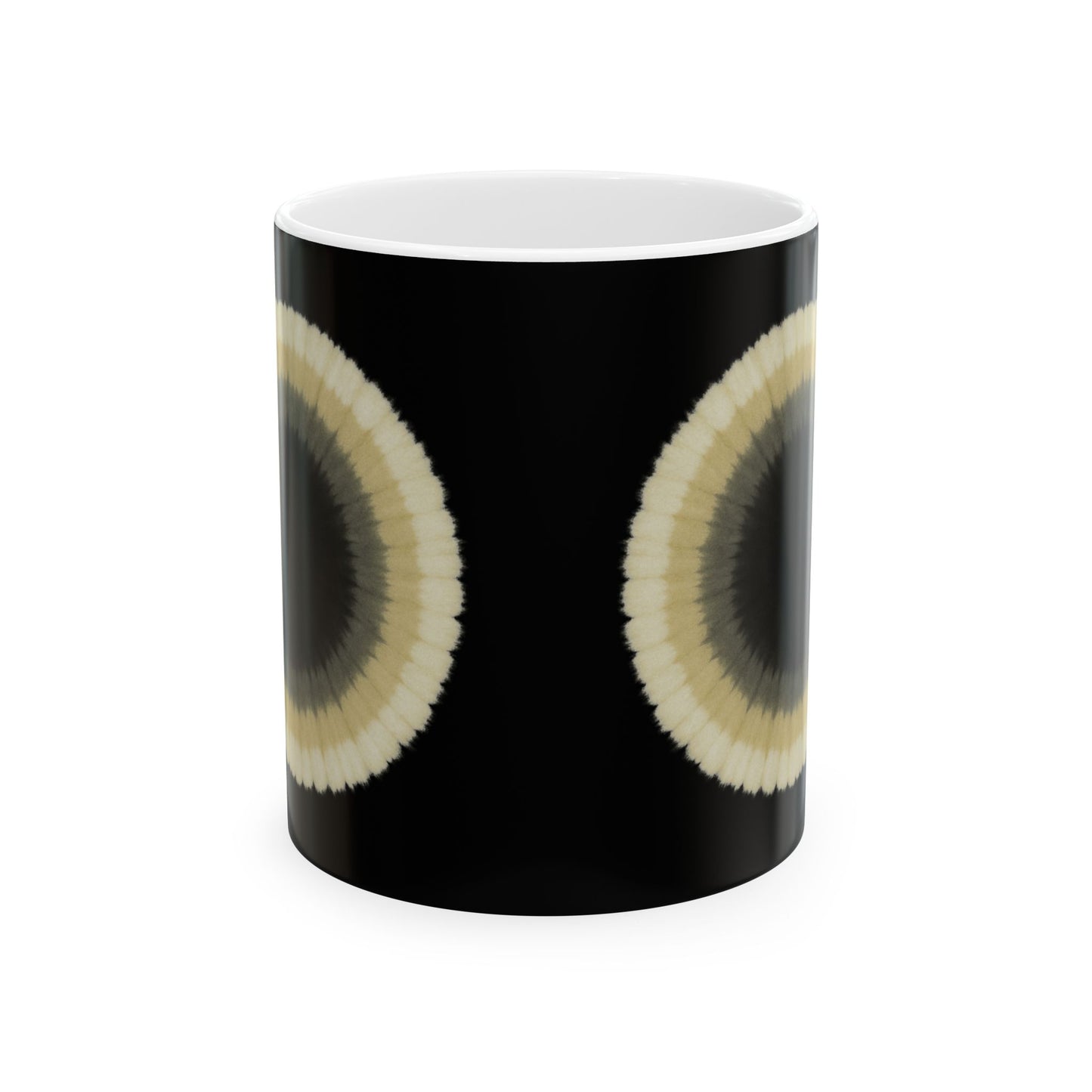 Eclipse Bloom Black Mug