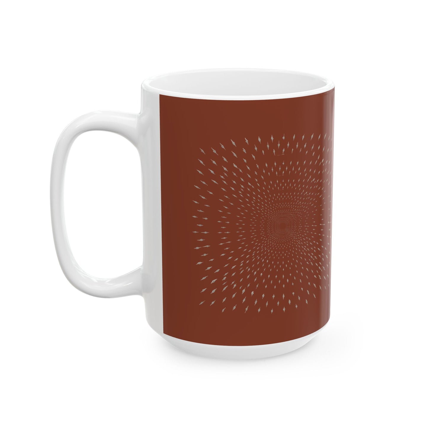 Quiet Orbit Rust Horizon – Ceramic Mug