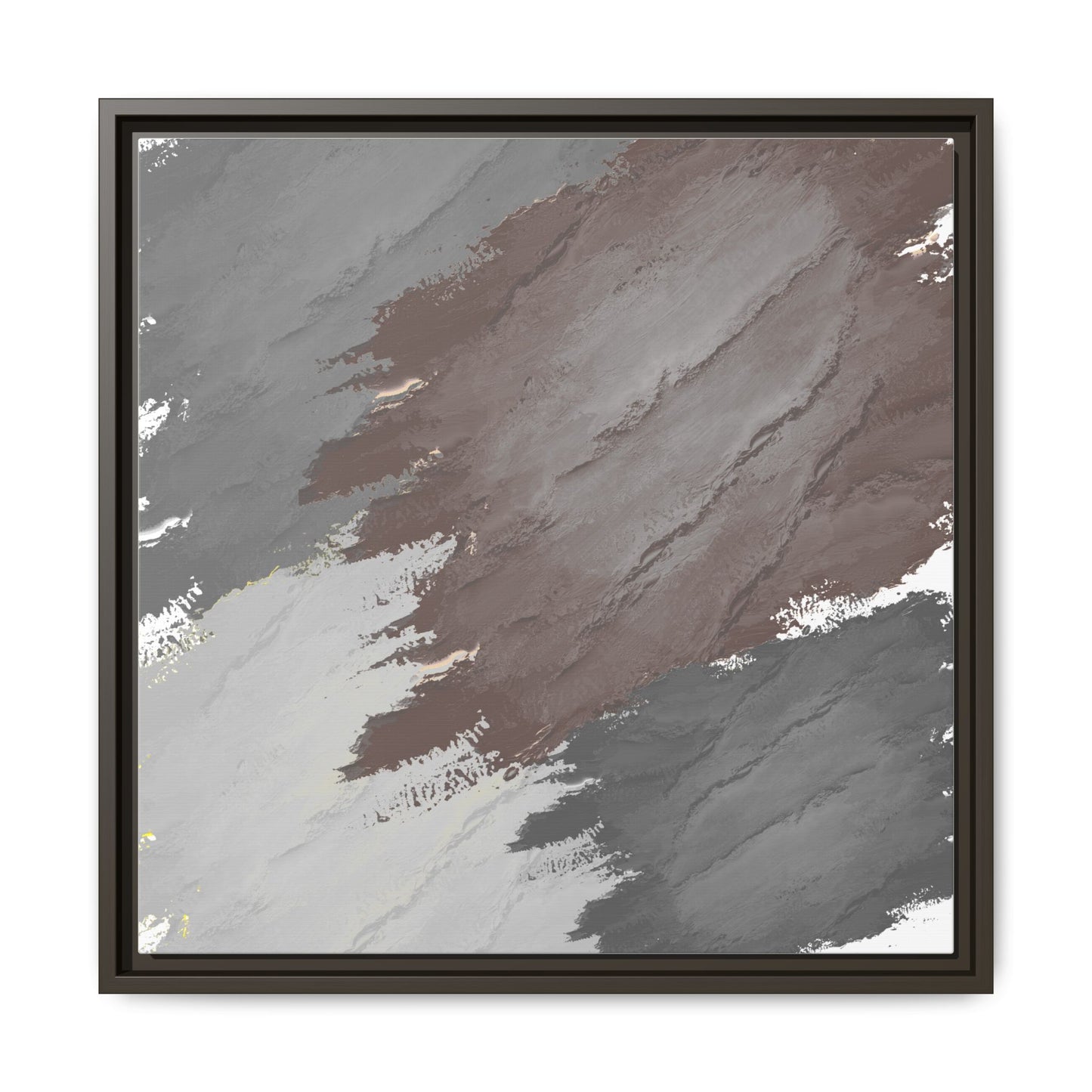 Weathered Layers Canvas Wall Art