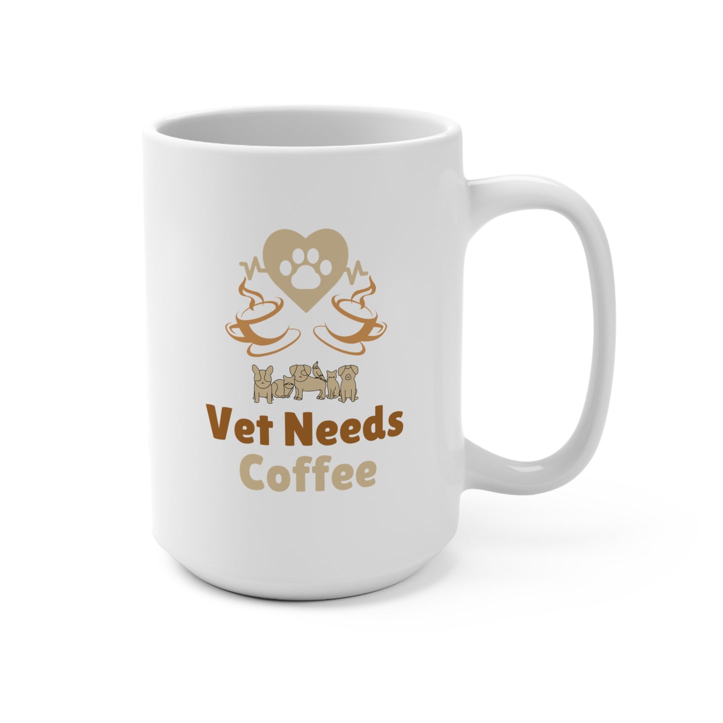 Coffee Mug - Vet Needs Coffee - 15oz