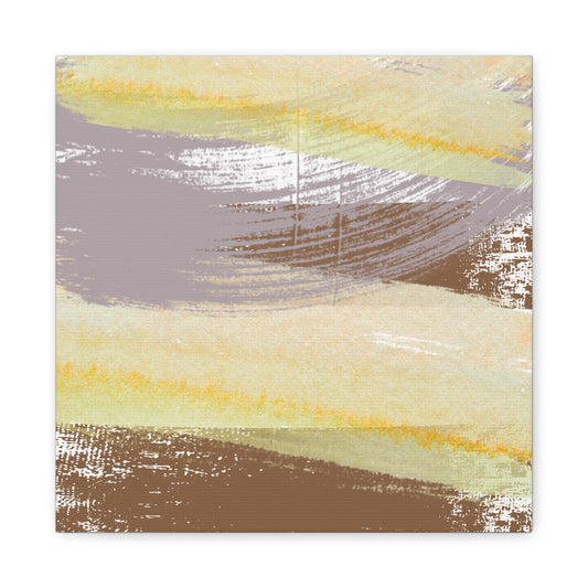 Golden Drift Matte Canvas Print - Stretched 1.25"