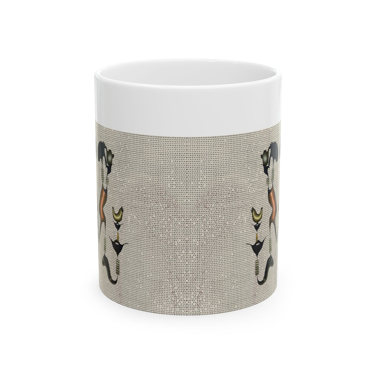 Rooted Echo - Earth Ritual Ceramic Mug