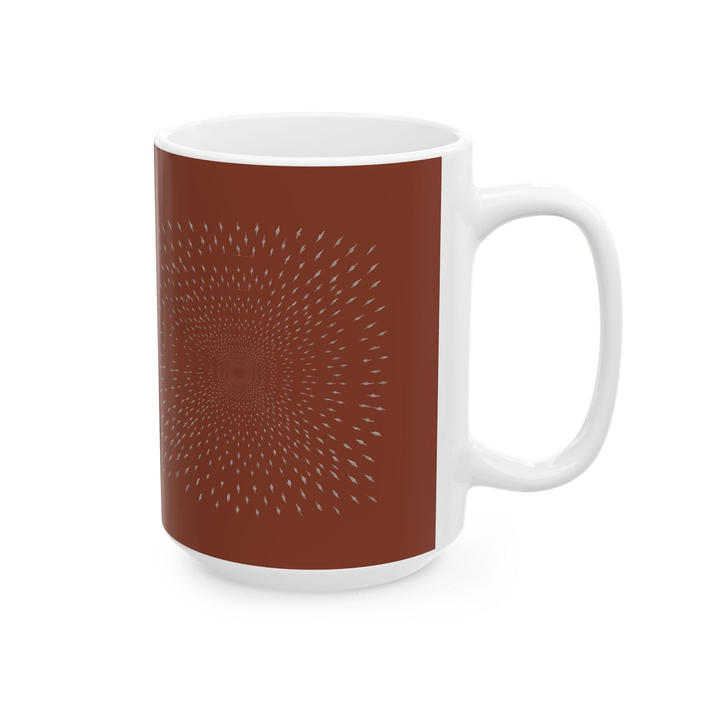 Quiet Orbit Rust Horizon – Ceramic Mug
