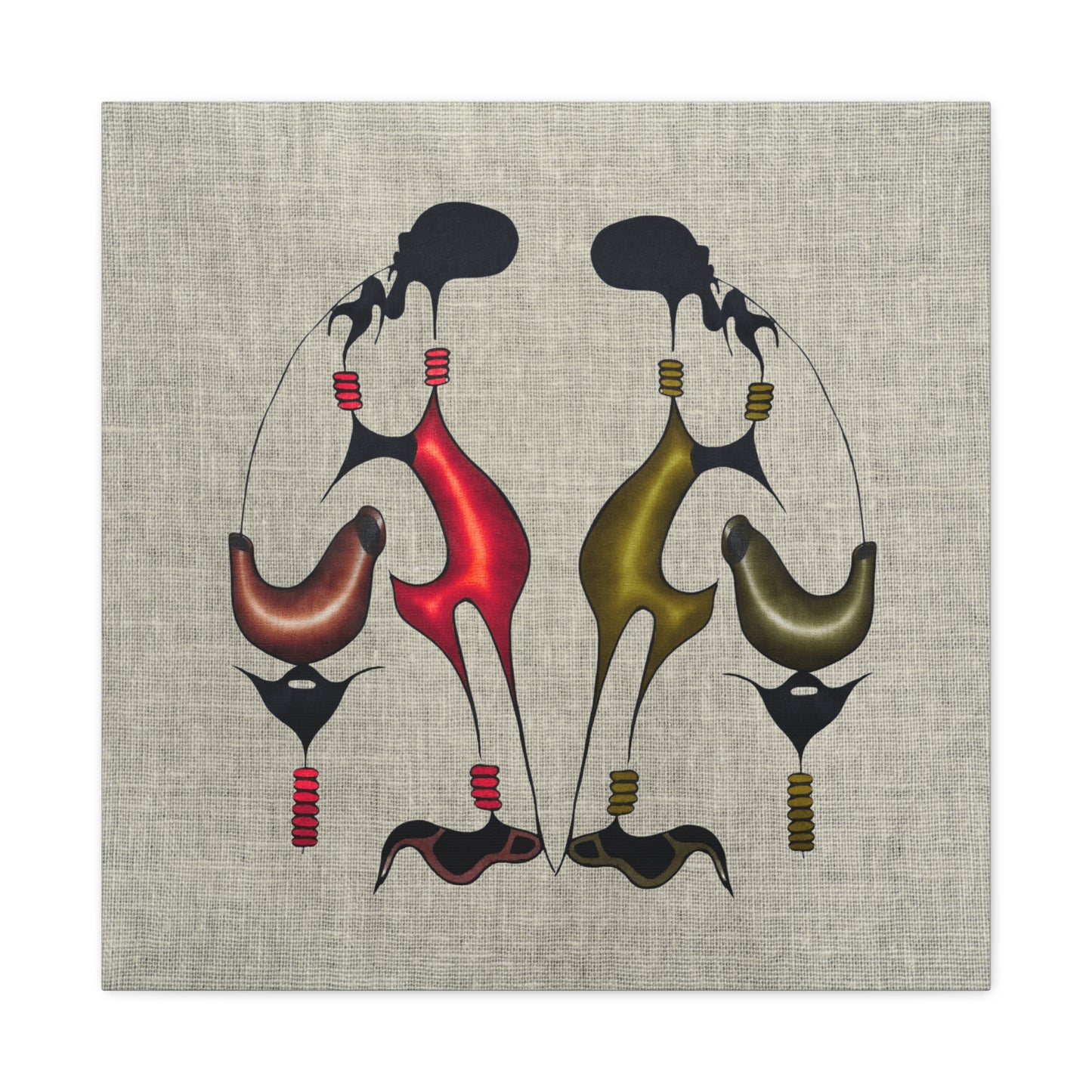 Unique Abstract Art Canvas Wall Decor - Perfect for Modern Living Spaces