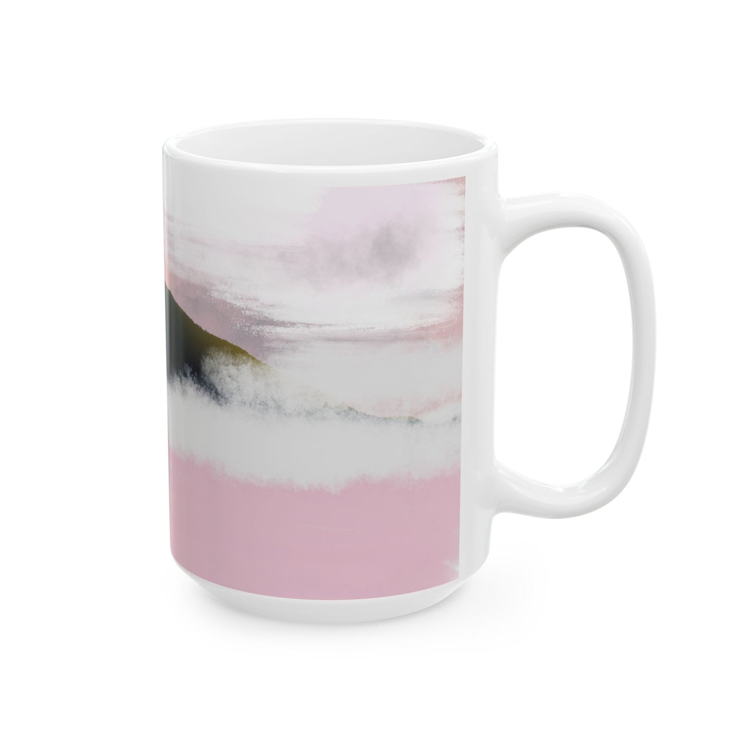 Blush Horizon Ceramic Mug