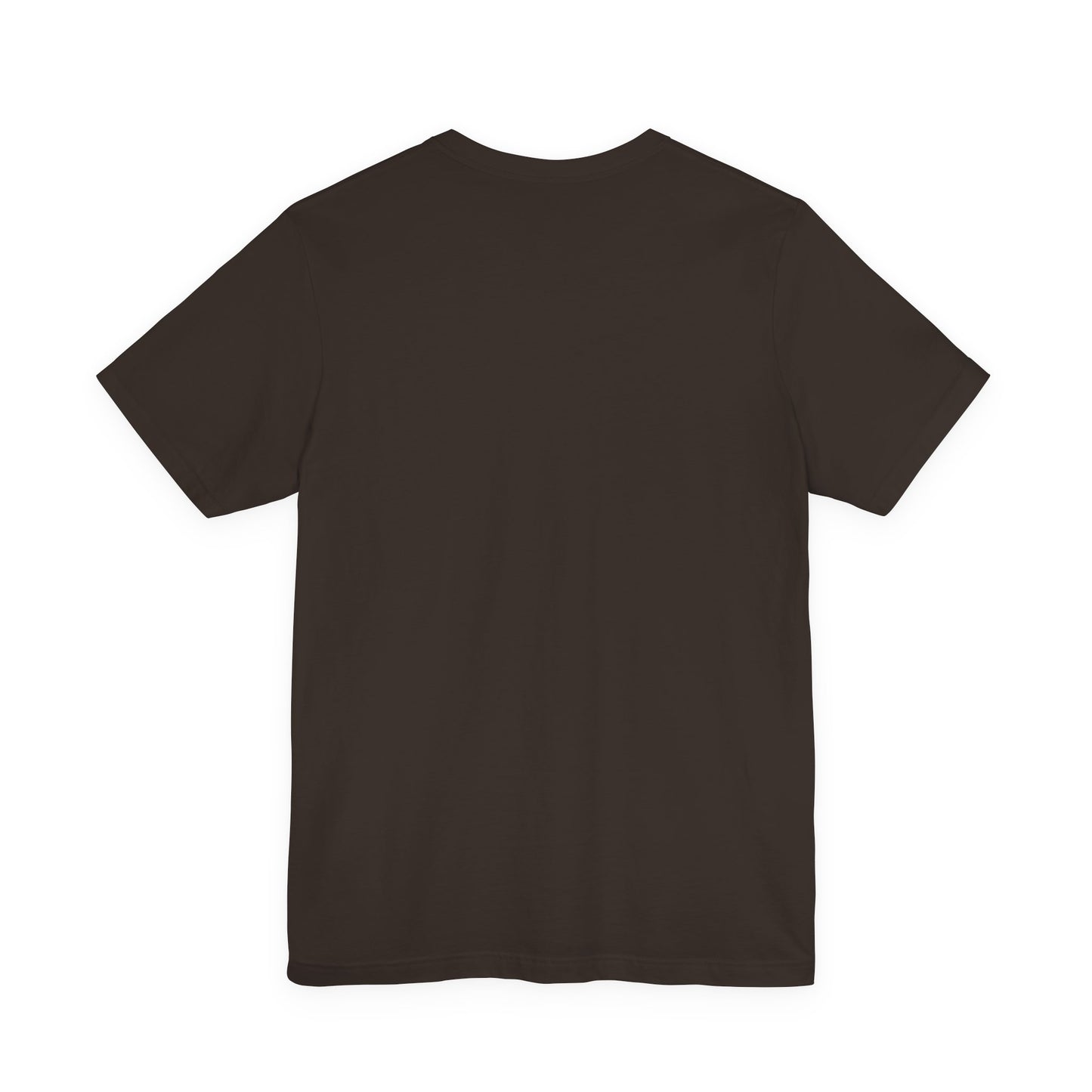 Minimalist Cross Stripe Tee — Subtle Vertical Cross Design