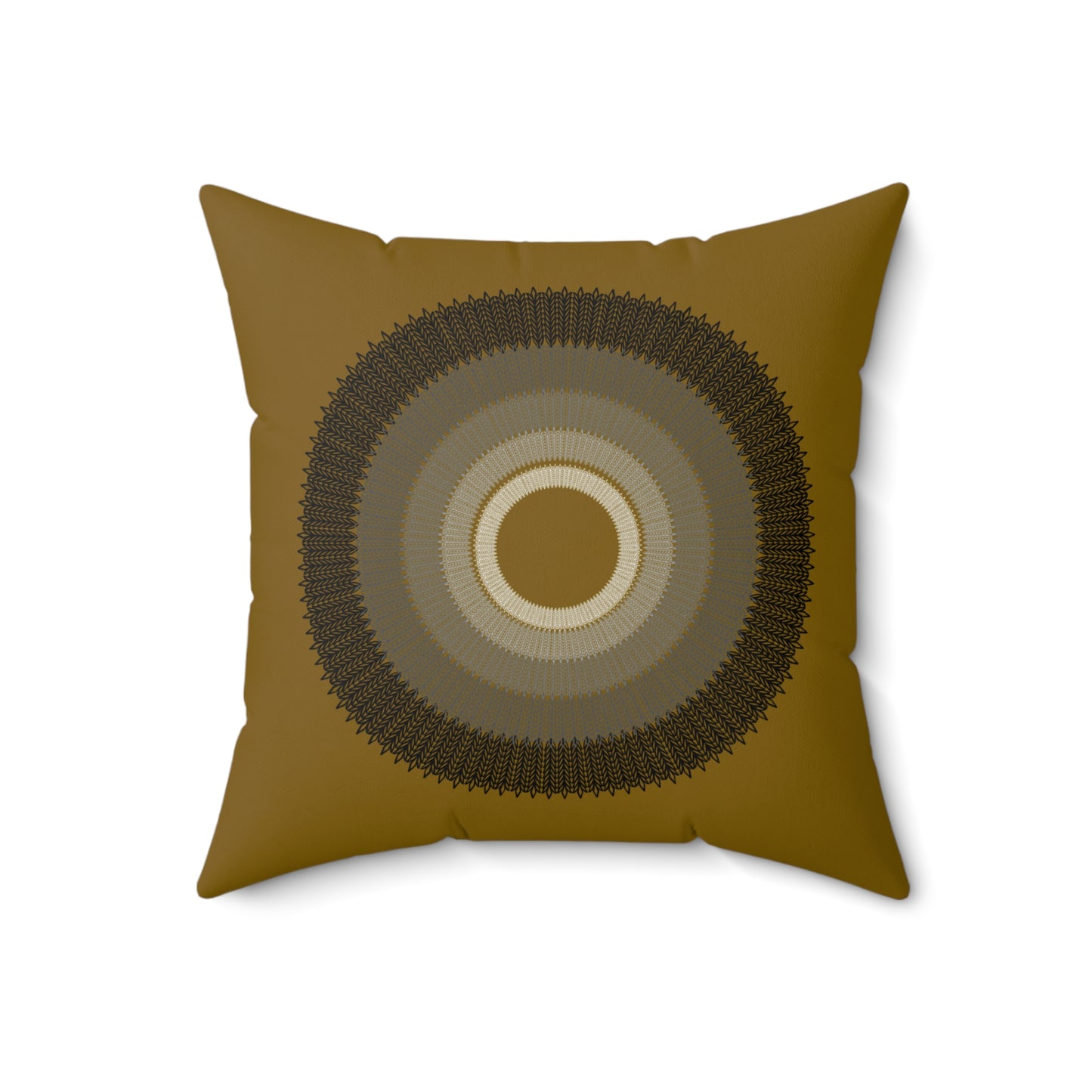 Geometric Pattern Square Pillow - Modern Home Decor