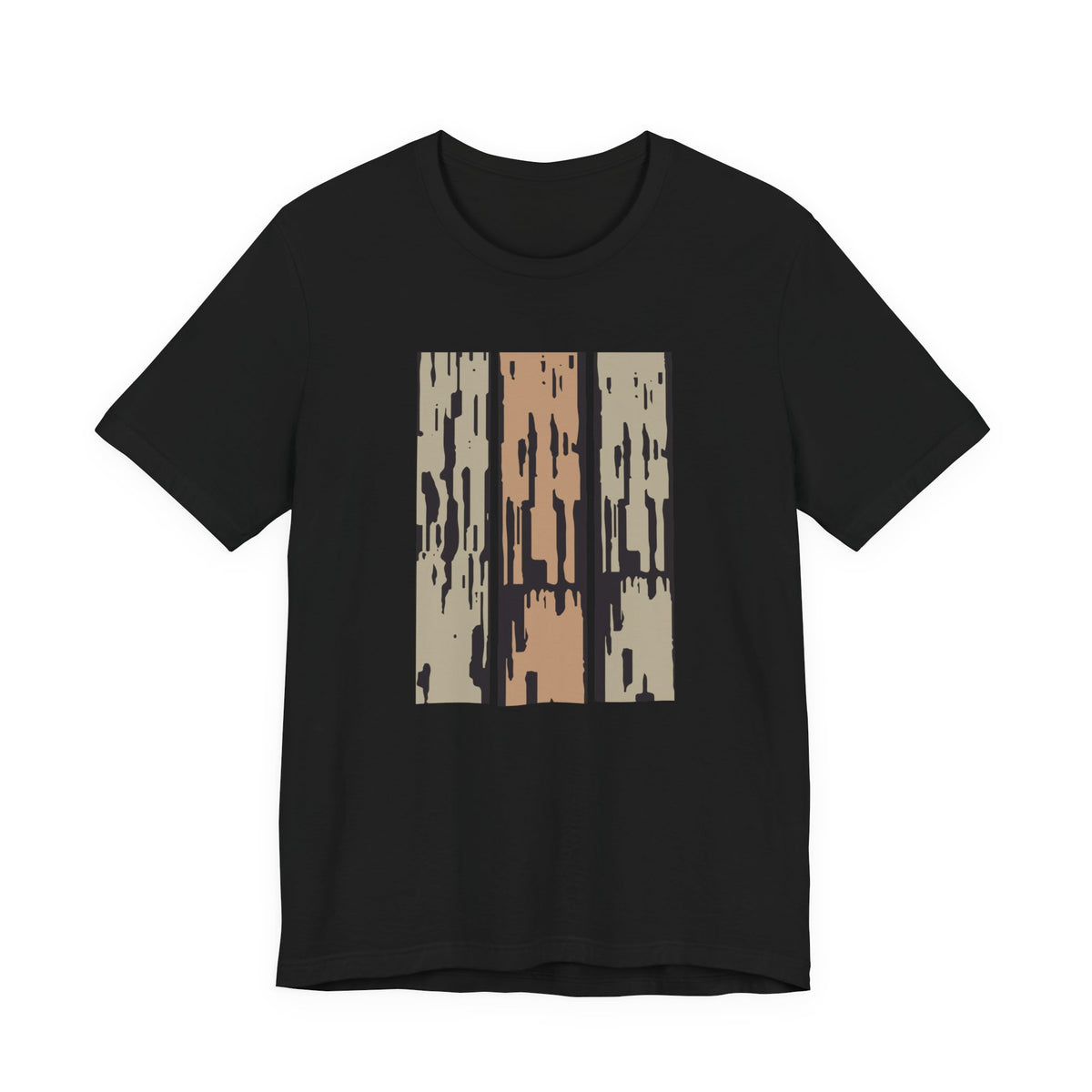 Birch Forest Graphic Tee — Rustic Nature Woodland T-Shirt