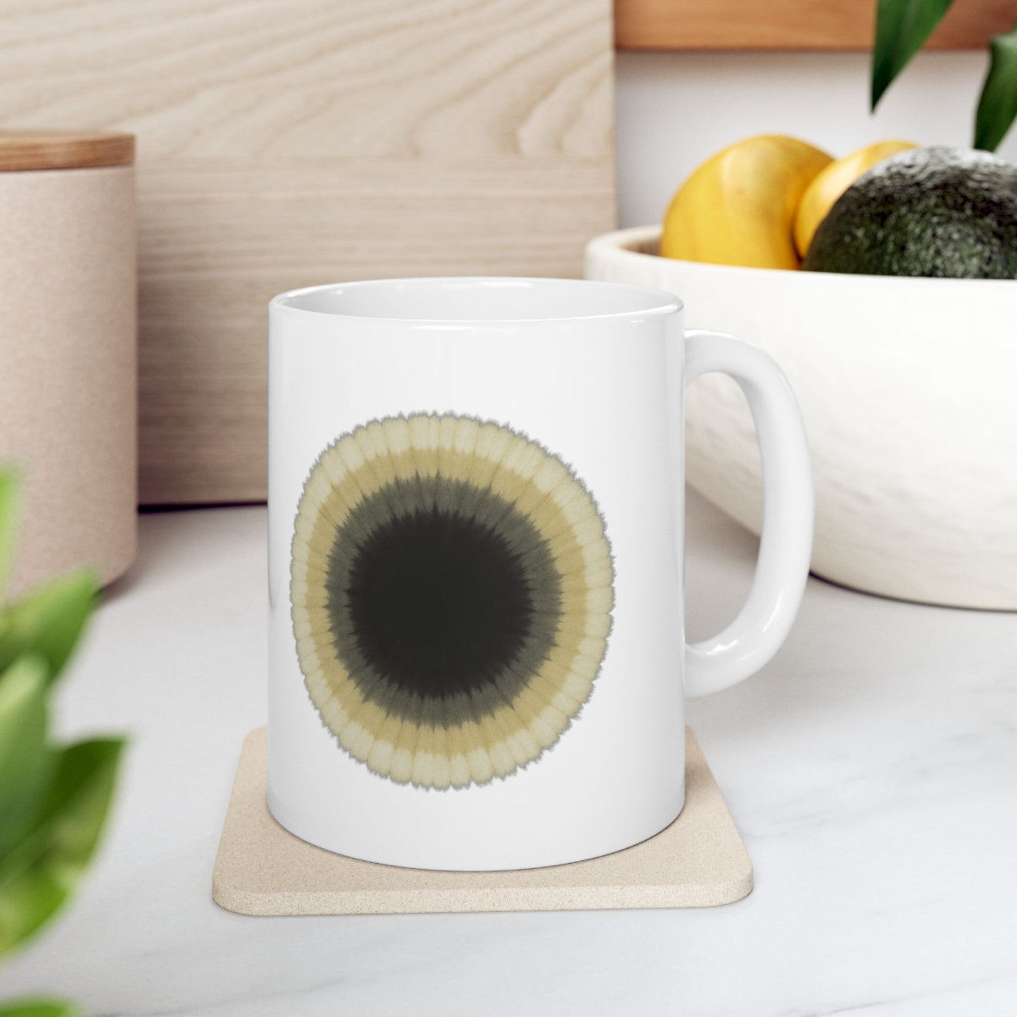 Eclipse Bloom White Mug