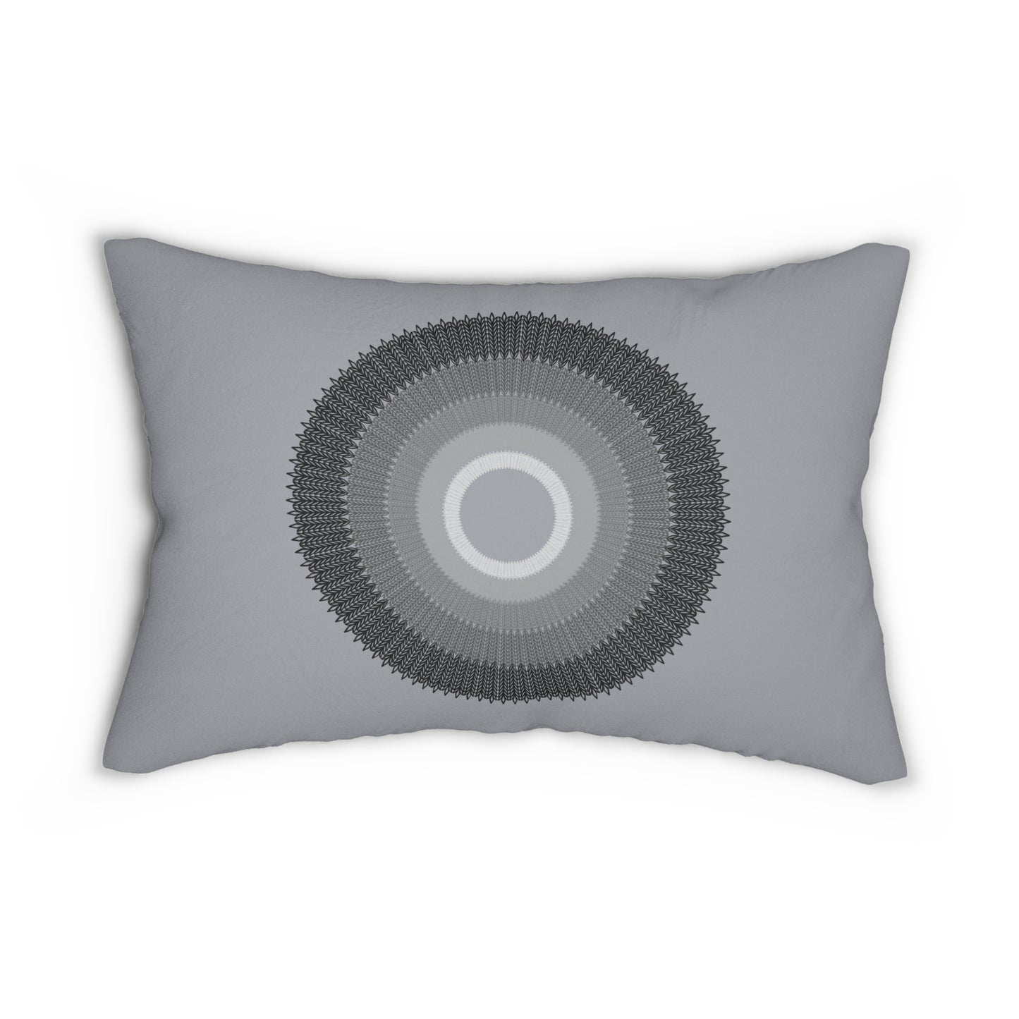 Modern Geometric Lumbar Pillow - Stylish Home Decor