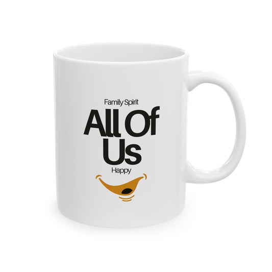 Ceramic Mug — 'A Cup of Hugs' Comfort Coffee Mug (11oz/15oz)