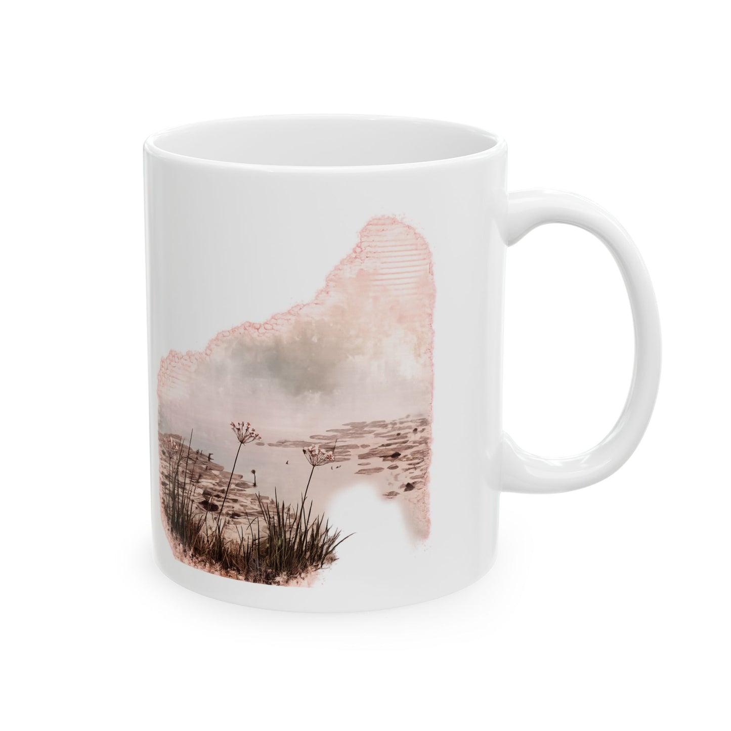 Whispering Shore Mug - 11oz & 15oz