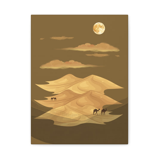 Desert Calm Canvas Print Wall Art