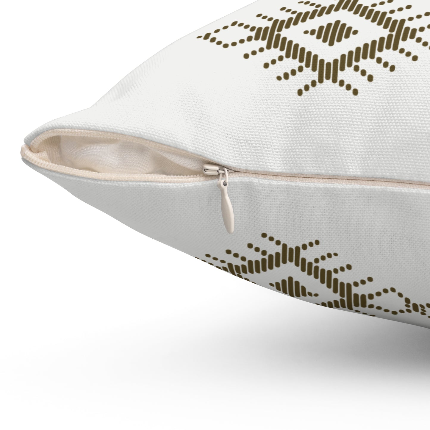 Boho Geometric Print Square Pillow - Cozy Decorative Cushion for Home Decor