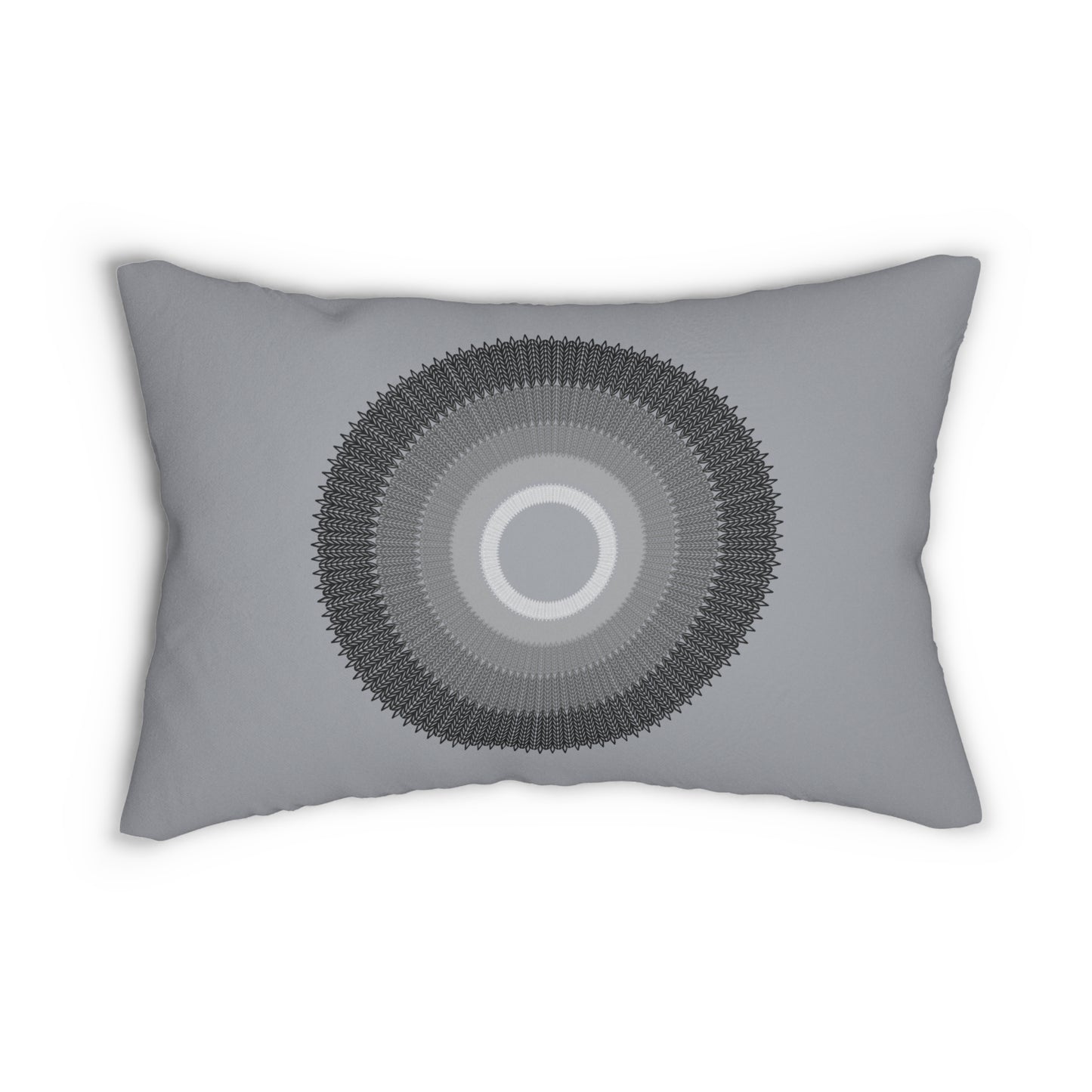 Modern Geometric Lumbar Pillow - Stylish Home Decor