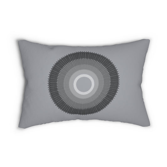 Modern Geometric Lumbar Pillow - Stylish Home Decor
