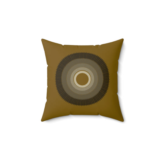 Geometric Pattern Square Pillow - Modern Home Decor