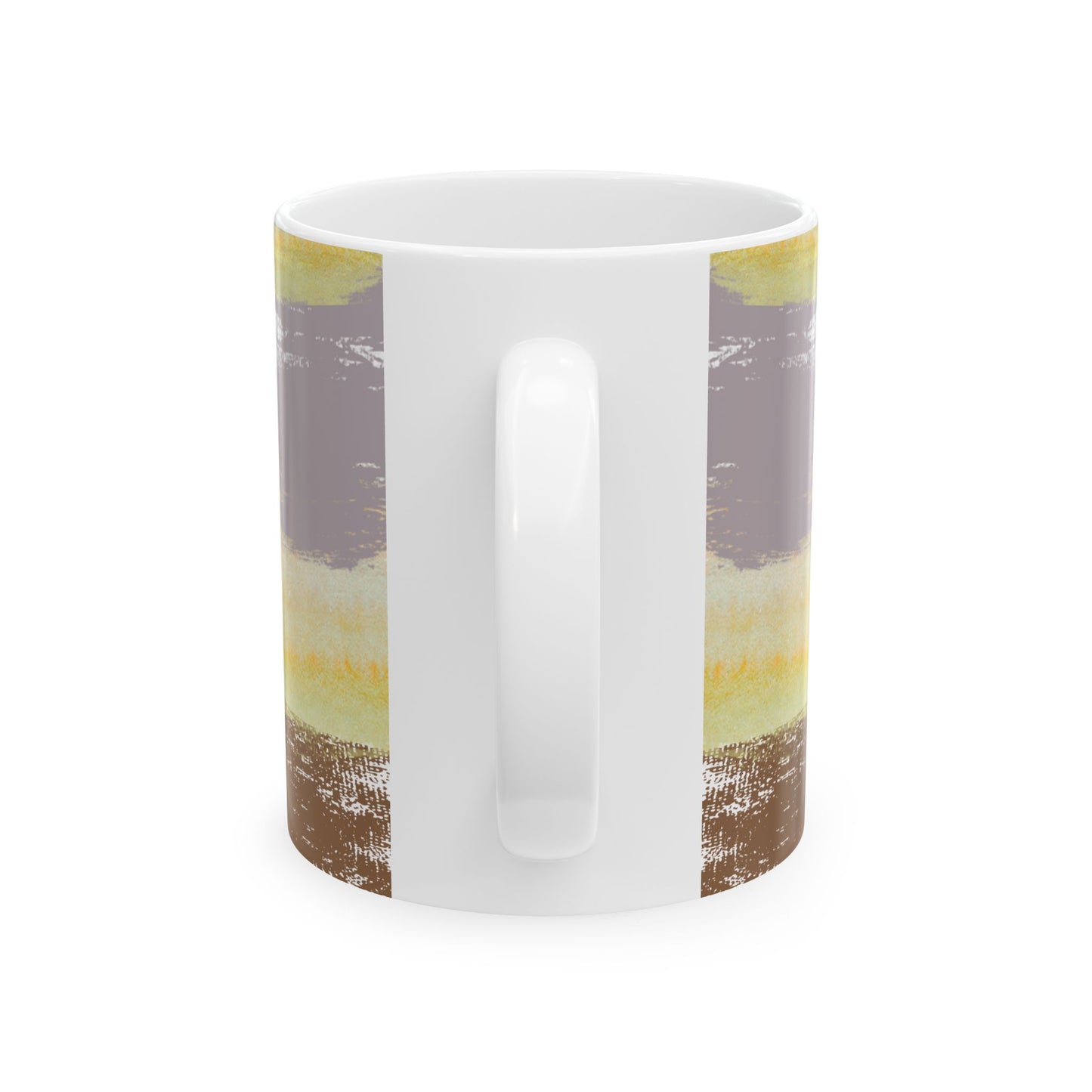 Golden Drift Ceramic Mug