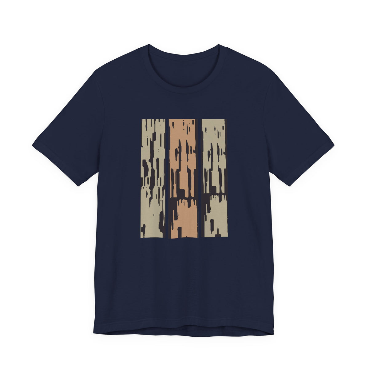 Birch Forest Graphic Tee — Rustic Nature Woodland T-Shirt