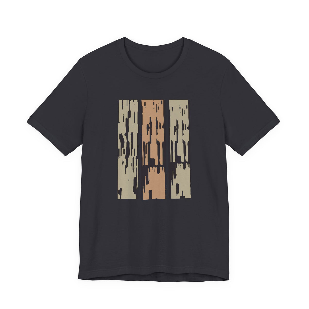 Birch Forest Graphic Tee — Rustic Nature Woodland T-Shirt