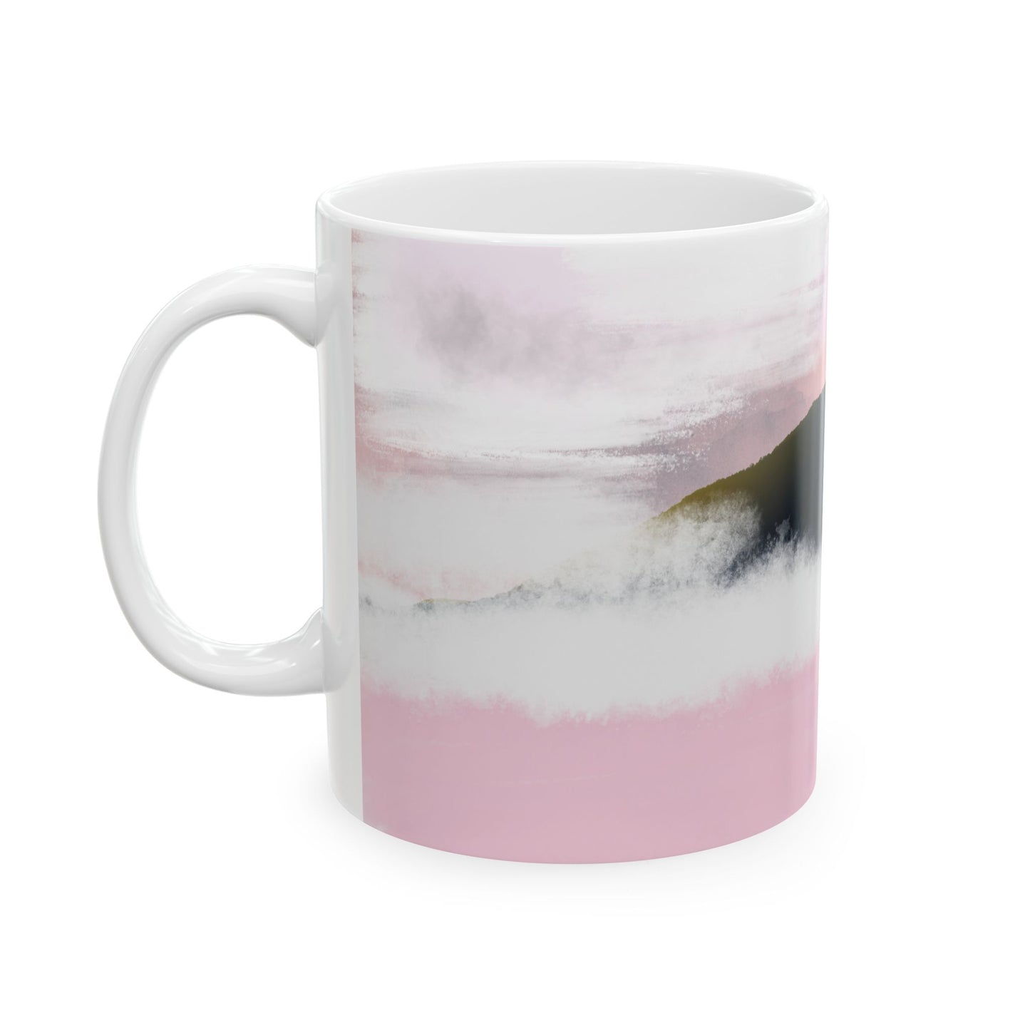 Blush Horizon Ceramic Mug