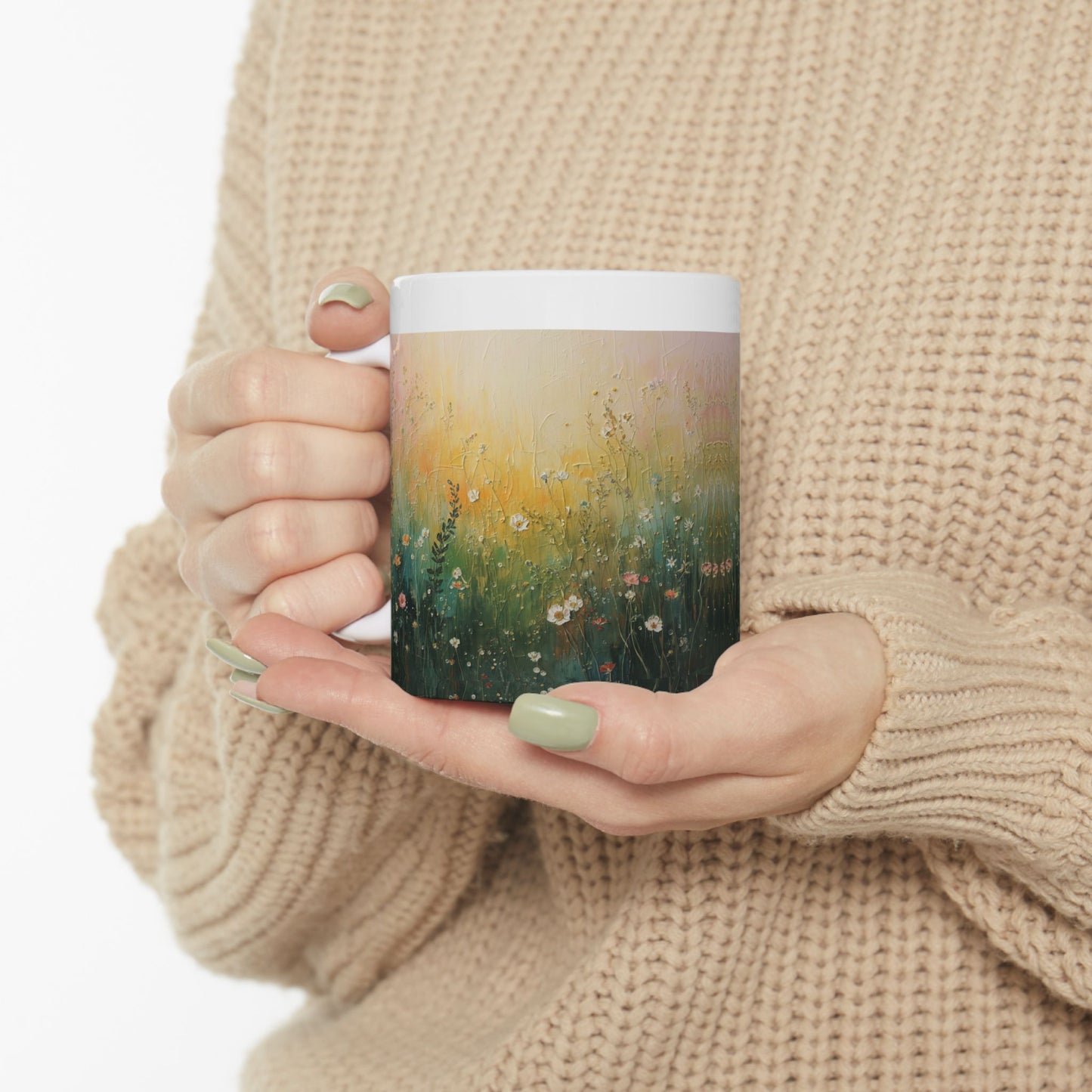 Floral Meadow Ceramic Mug