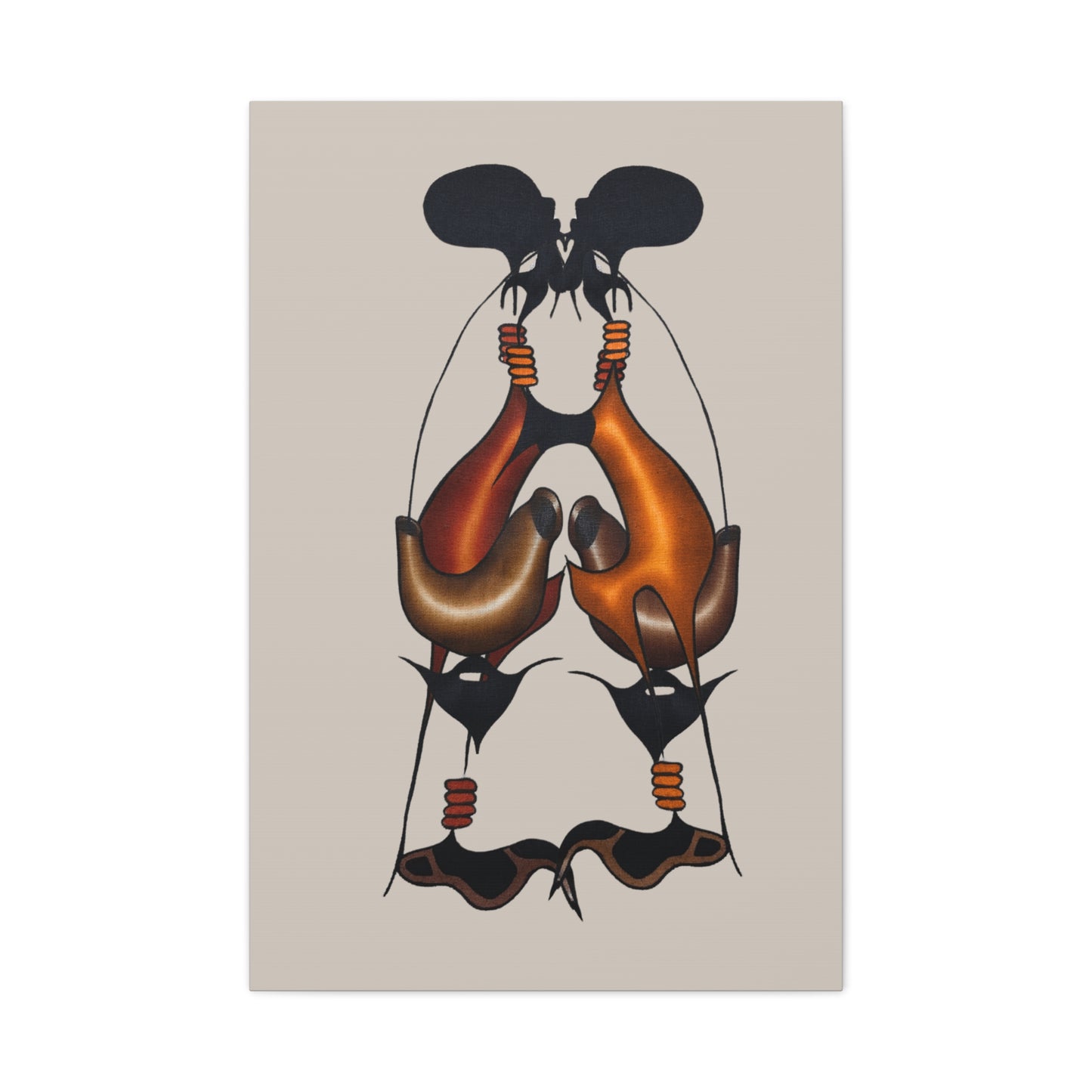 Brew Ceremony Matte Canvas Wall Art — Serene Ritual Space