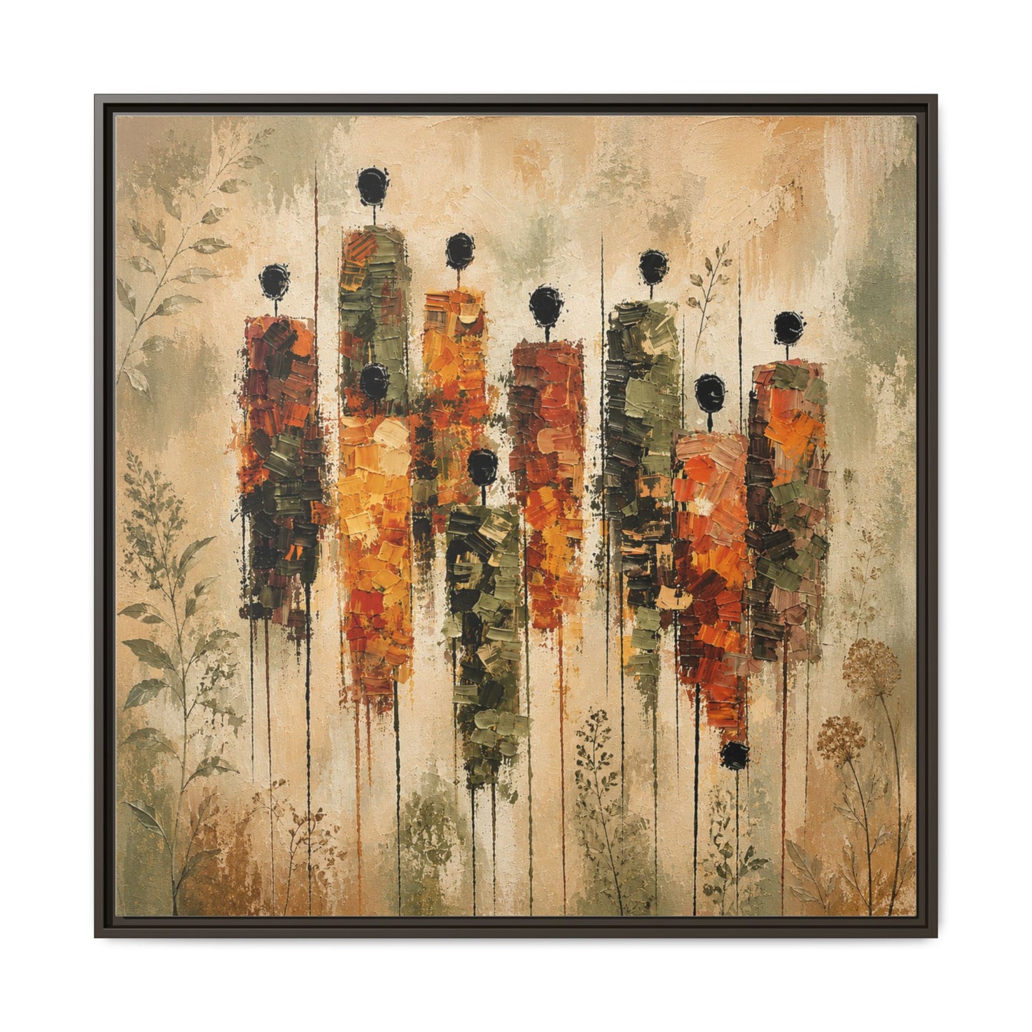 Gathered Earth Matte Canvas