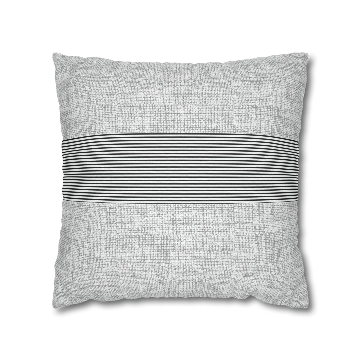 Spun Polyester Square Pillowcase