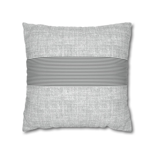 Spun Polyester Square Pillowcase