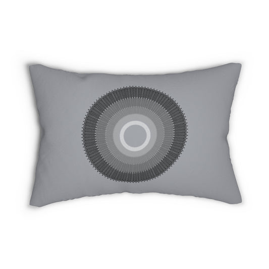 Modern Geometric Lumbar Pillow - Stylish Home Decor