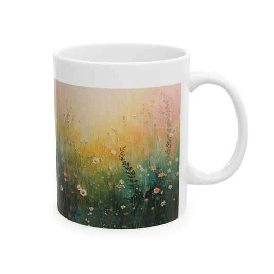 Floral Meadow Ceramic Mug