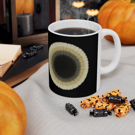 Eclipse Bloom Black Mug